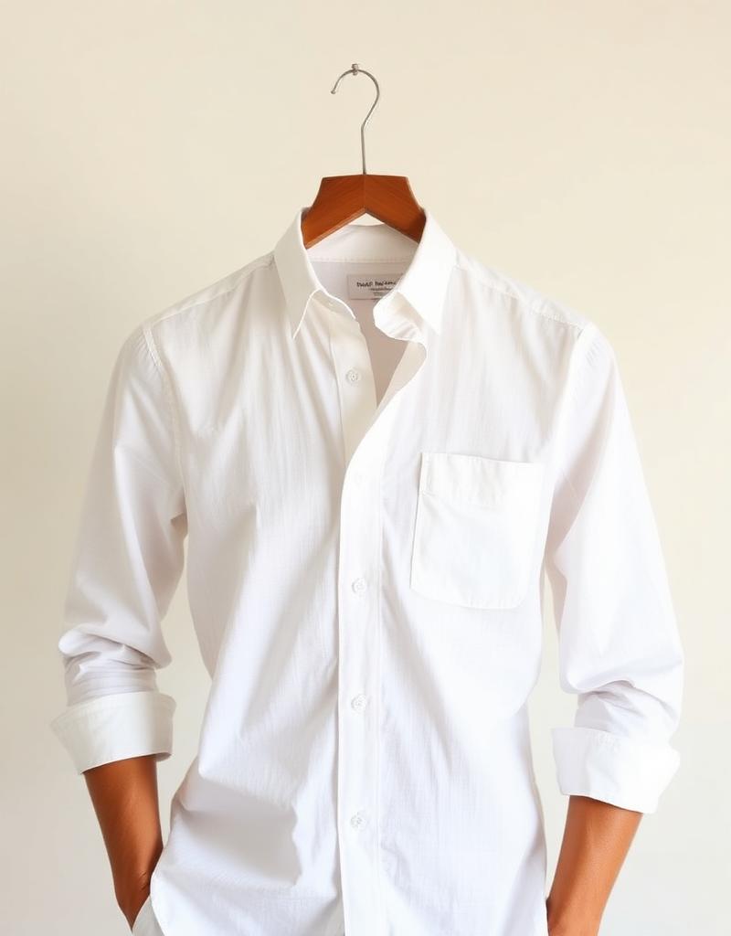 Ivory Tailored Linen Shirt